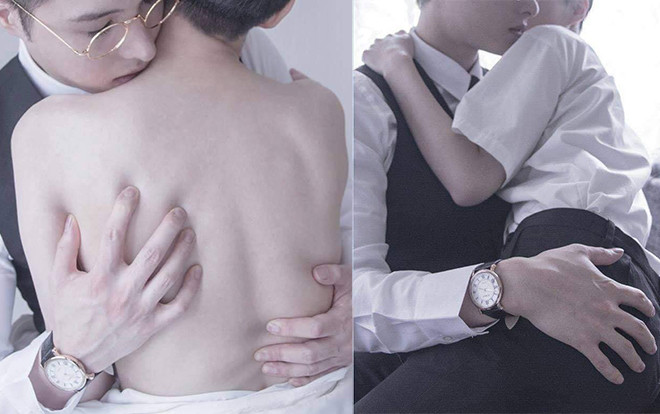 Bỗng dưng 'chảy mồ hôi' khi xem bộ ảnh tình tứ 'siêu nuột' của hai anh chàng điển trai trên mạng xã hội Ảnh 2