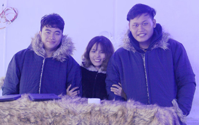 Cà phê băng giá giữa trời nóng 40 độ C - ý tưởng start up 'điên rồ' của 3 sinh viên ĐH Kiến trúc TP.HCM Ảnh 2