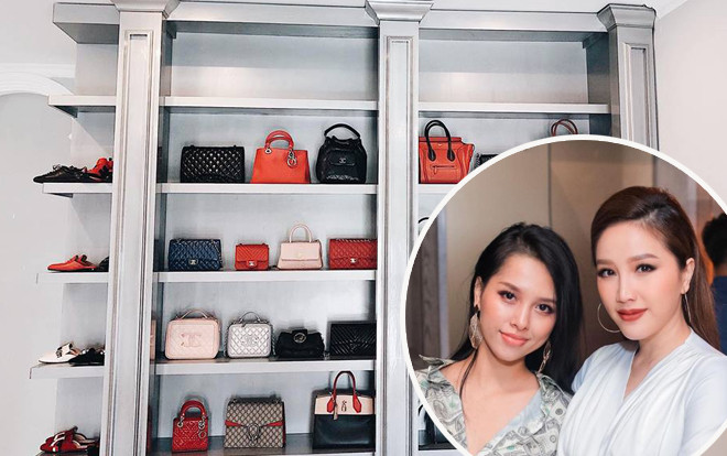 Choáng với thú chơi đồ hiệu, tủ giày túi khủng của chị em dâu nhà Bảo Thy Ảnh 2