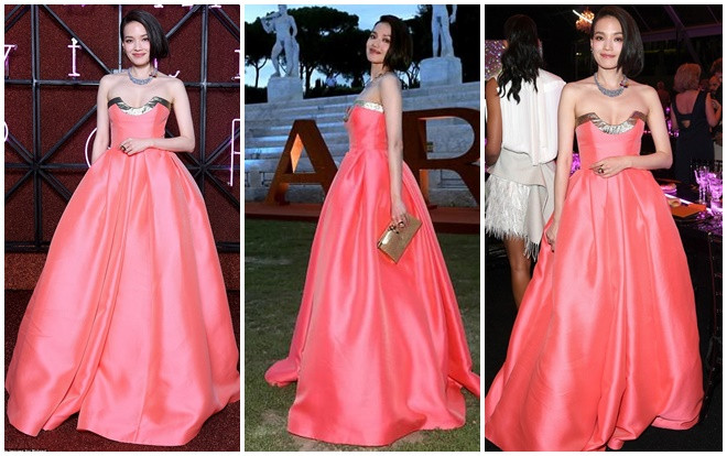 Thư Kỳ làm mát mặt toàn thể fan Châu Á khi xuất hiện lộng lẫy trong sự kiện thời trang tại Ý Ảnh 2