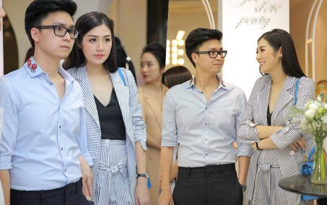 Tú Anh khoác tay vị hôn phu, lần đầu công khai xuất hiện tình tứ trước công chúng Ảnh 2
