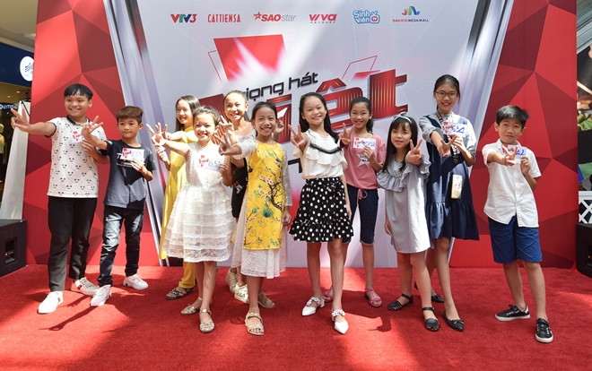 Mặc trời Hà Nội nắng nóng 40 độ,The Voice Kid 2018 vẫn sôi động đợt tuyển sinh thứ 2 Ảnh 2