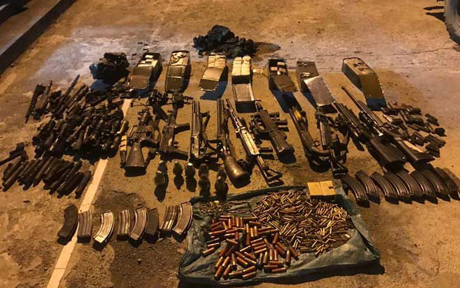 Mục sở thị kho vũ khí khủng khiếp mà 2 'trùm ma túy' Lóng Luông chuẩn bị để đối phó với công an Ảnh 2