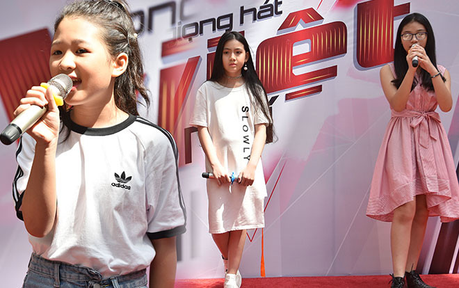 Quán quân Ngọc Ánh cùng dàn thí sinh cũ 'đổ bộ' vòng casting đợt 2 The Voice Kid 2018 Ảnh 2