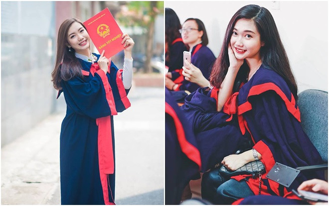 Ai bảo chỉ mặc áo dài rồi xõa tóc nữ sinh Việt mới 'auto' xinh, khoác áo cử nhân các nàng cũng đẹp lộng lẫy hết phần thiên hạ Ảnh 2