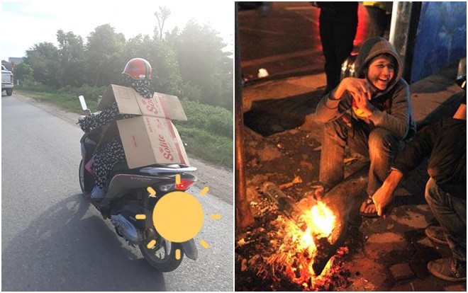 Nắng nóng kinh hoàng, người rần rần share ảnh siêu ninja xuống phố, người ôn kỉ niệm sưởi ấm với đống lửa giữa đường khiến dân mạng… 'chết ngốt' Ảnh 2