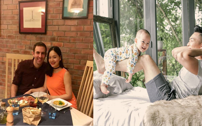 Lan Phương trốn con gái hẹn hò với 'người yêu cũ', nhóc tì nhà Quốc Cơ thích thú khi được cùng bố làm xiếc Ảnh 2