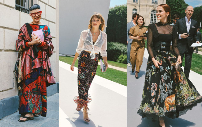 Đến hẹn lại lên, đường phố Paris rực rỡ sắc màu street style cá tính trong tuần lễ thời trang Ảnh 2