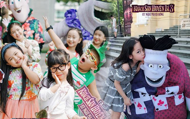 Sao nhí Chu Diệp Anh, Nắng, A Pù cùng dàn quái vật 'Khách sạn huyền bí' đại náo hai miền Nam - Bắc Ảnh 2