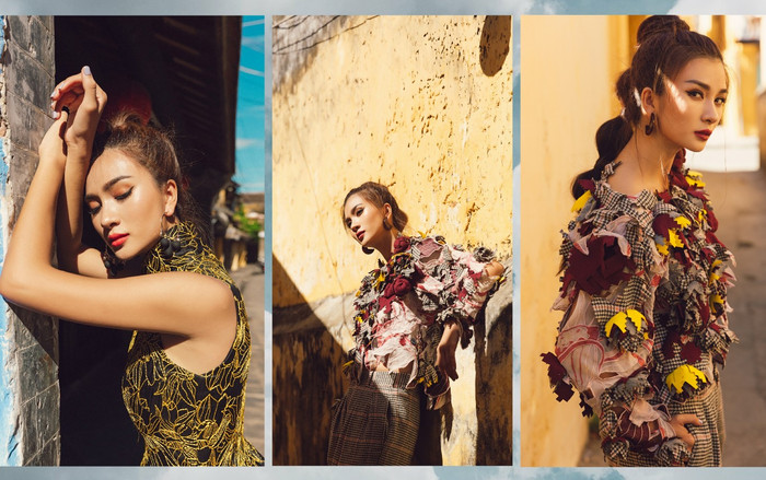 Cô ba Trang - Kim Tuyến đẹp ngất ngây giữa lòng phố cổ Ảnh 2