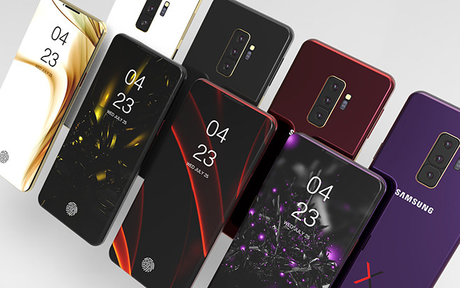 Ngắm Samsung Galaxy X đẹp nhức mắt, iPhone X chắc chắn cũng phải chào thua Ảnh 2