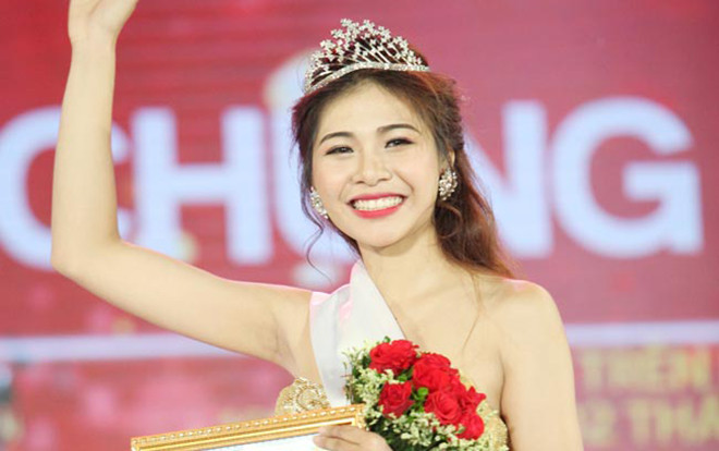 Ngắm nhan sắc đẹp như hoa của dàn nữ sinh đăng quang Hoa khôi Imiss Thăng Long qua các năm Ảnh 2