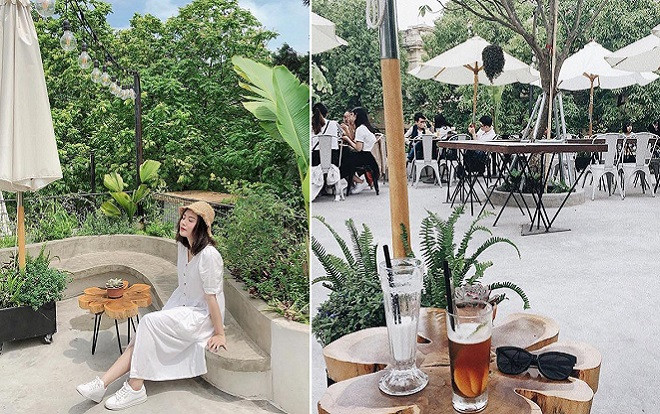Biết trốn ở đâu khi Hà Nội 'quá nóng, quá nguy hiểm'? Chính là những quán cafe xanh mướt này đây! Ảnh 2