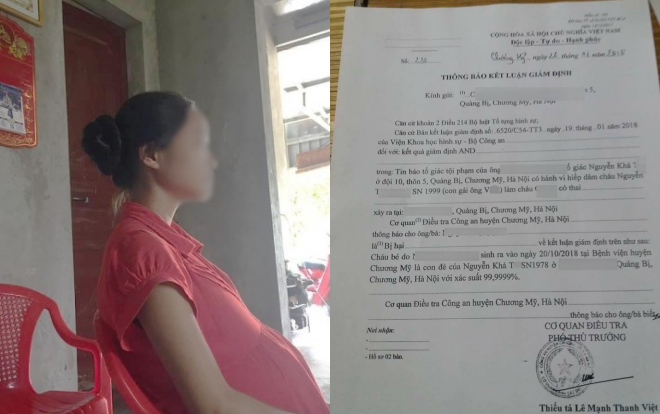 Vụ nữ sinh phải nghỉ học tố bị hiếp dâm đến sinh con: Kết quả giám định ADN xác định gã hàng xóm chính là bố cháu bé Ảnh 2