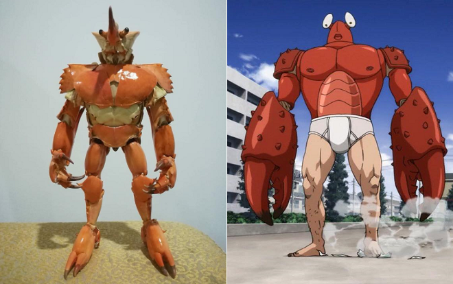 Đỉnh cao của rảnh rỗi: Đi biển ăn hải sản không nỡ vất đi, thanh niên liền lắp ráp 'siêu nhân cua' Ảnh 2