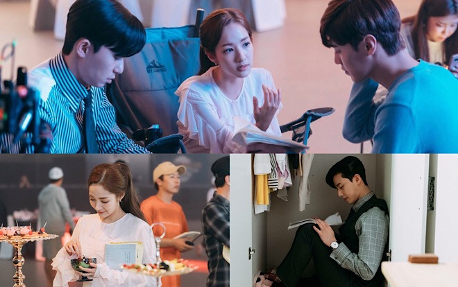 ‘Thư ký Kim’: Ngắm ảnh hậu trường tập 10 đáng yêu của Park Seo Joon - Park Min Young và Lee Tae Hwan Ảnh 2