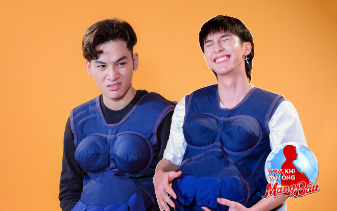 Biểu cảm khó đỡ của Ali Hoàng Dương - Key (Monstar) khi lần đầu tiên 'mang bầu' Ảnh 2