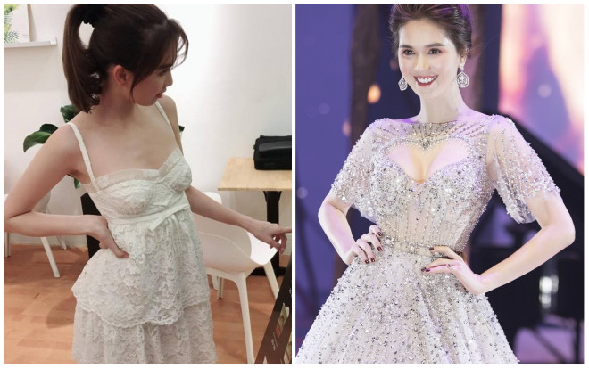 Để vòng 1 'không cánh mà bay' như Ngọc Trinh thì chị em nhớ mặc áo ngực thế này nhé! Ảnh 2