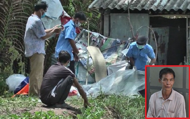 Tá hỏa phát hiện thi thể bà lão đang phân hủy trong lu chứa cám ở miền Tây Ảnh 2