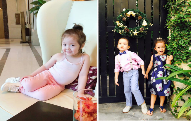 Những nhóc tì nhà sao Việt được bố mẹ đầu tư hàng hiệu ngay từ bé Ảnh 2