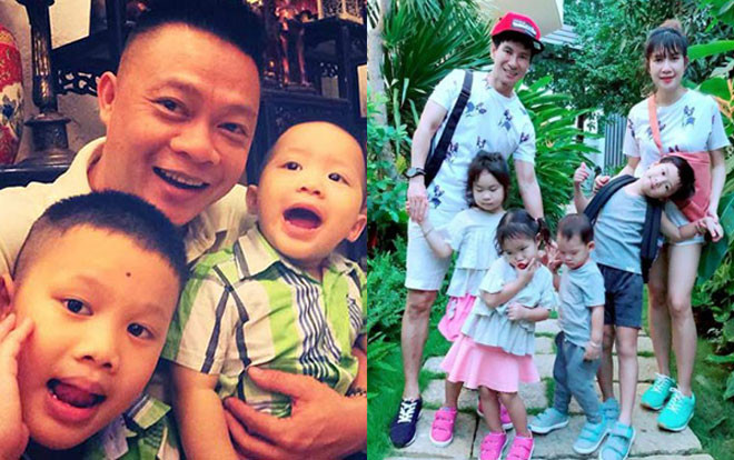 Những gia đình đông đúc con cái được ngưỡng mộ của làng giải trí Việt Ảnh 2