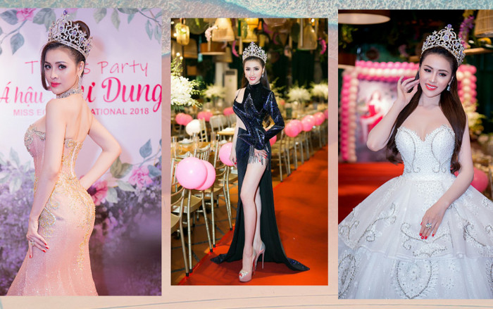 Một buổi tối thay 5 bộ váy sang chảnh, á hậu Thư Dung định thành mỹ nhân chơi trội nhất showbiz? Ảnh 2