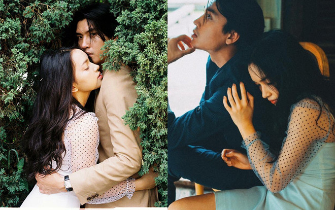 Châu Bùi mặc áo mỏng tang tình tứ bên trai lạ khiến fan 'chao đảo' Ảnh 2