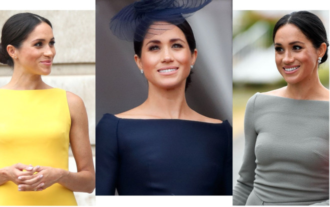 Không nghi ngờ gì nữa, Công nương Meghan Markle đã 'bỏ bùa' cả thế giới với váy cổ thuyền Ảnh 2