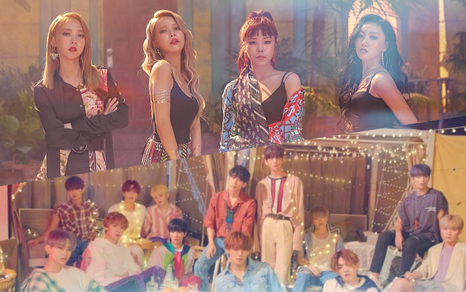 Tung MV cùng lúc, Mamamoo và Seventeen ai hot hơn? Ảnh 2