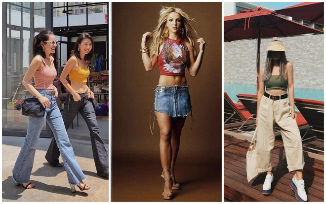 Không còn nghi ngờ gì nữa, style Britney Spear năm 2000 đã quay trở lại, không tin cứ nhìn Quỳnh Anh Shyn, Châu Bùi sẽ rõ Ảnh 2