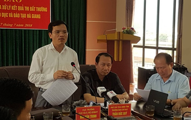 Vụ điểm thi cao bất thường ở Hà Giang: Bằng cách nào có thể sửa điểm 330 bài thi chỉ trong vòng chưa đầy 1 tiếng? Ảnh 2