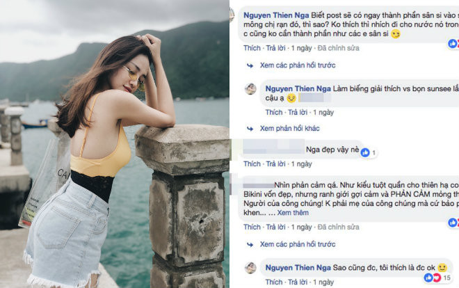 Thiên Nga The Face bị 'ném đá' vì cố tình kéo quần khoe vòng 3 Ảnh 2