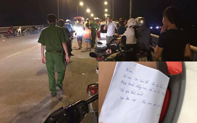 Nữ giáo viên cấp 3 đang mang thai để lại xe máy cùng thư xin lỗi bố mẹ và chồng rồi nhảy xuống sông tự tử Ảnh 2