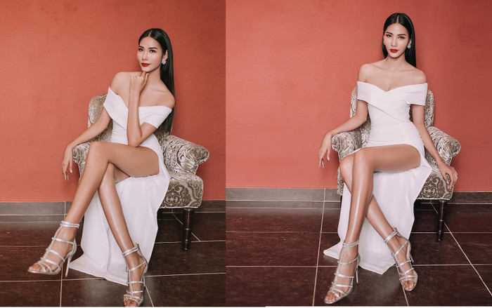 Hoàng Thùy hóa quý cô sang chảnh, kiêu kì khoe chân dài miên man Ảnh 2