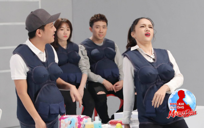 Hương Giang 'đẻ rớt'… nhưng vẫn không ngừng làm khó Trường Giang Ảnh 2