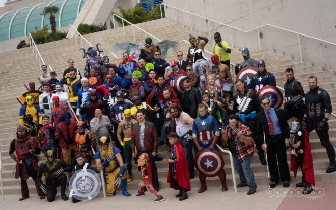 Comic-Con 2018: 'Sàn diễn' cho các tín đồ Marvel cosplay Ảnh 2