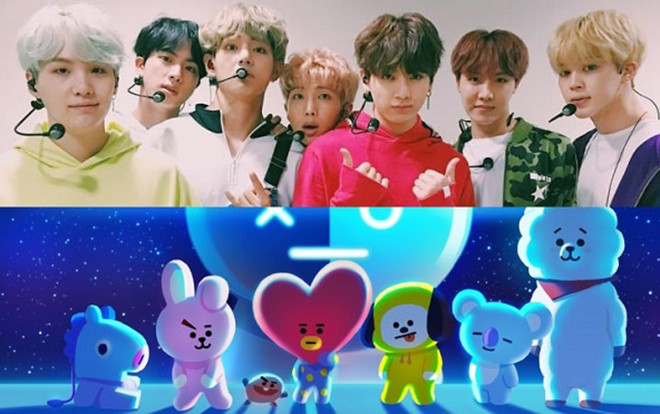Các ARMY biết gì chưa, BTS có hẳn một bộ sticker trên Facebook rồi đấy, còn chờ gì mà không tải về! Ảnh 2