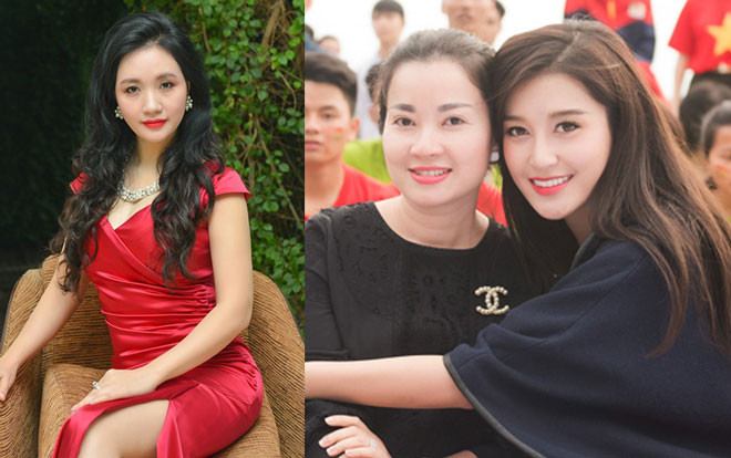 Những mỹ nhân Việt có mẹ trẻ đẹp, ra đường ai cũng nhầm tưởng như chị gái Ảnh 2