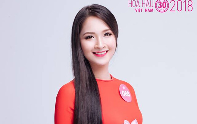 Cận cảnh dung nhan đẹp mê hồn của 'công chúa tóc mây' ĐH Quốc gia Hà Nội vừa lọt top 25 Hoa hậu Việt Nam 2018 Ảnh 2