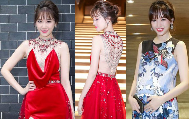 Top những chiếc đầm tuyệt đẹp của Hari Won kể cả khi eo thon lẫn 'mang bầu' Ảnh 2