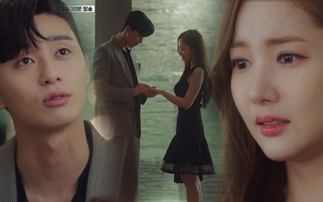 Tập 15, Thư ký Kim gật đầu nhận lời cầu hôn của Phó Chủ tịch Lee, vậy tập cuối còn gì để xem? Ảnh 2