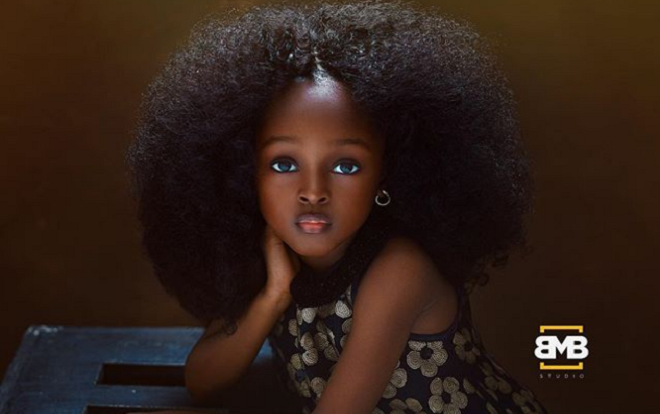 Dân mạng 'phát cuồng' trước vẻ đẹp lạ của 'bé gái xinh nhất thế giới' Ảnh 2