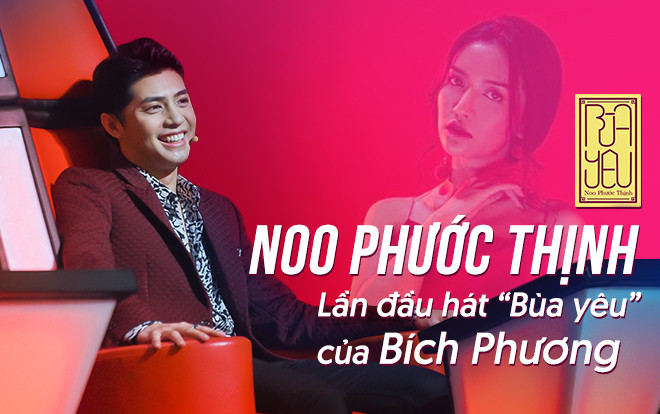Khoảnh khắc 'độc nhất vô nhị' tại The Voice 2018: Noo Phước Thịnh lần đầu hát 'Bùa yêu' Ảnh 2
