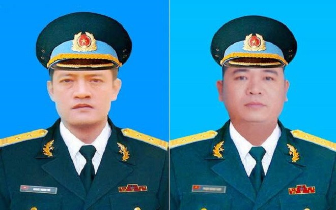 Thăng quân hàm cho hai chiến sĩ phi công hy sinh trong vụ rơi máy bay ở Nghệ An Ảnh 2