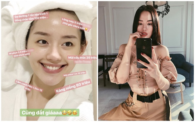 Khánh Linh The Face ủng hộ phẫu thuật thẩm mỹ với màn tự bóc giá gương mặt dao kéo gần 250 triệu Ảnh 2