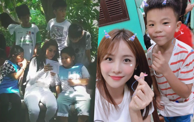 Minh Tú bất ngờ trở thành cô giáo, đồng hành cùng Mỹ Nhân đến thăm làng trẻ em SOS Ảnh 2