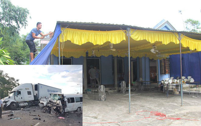 Vụ xe đi rước dâu gặp nạn: Đau xót ngày đại hỷ thành đại tang, đổi phông màn đám cưới thành rạp đám tang Ảnh 2