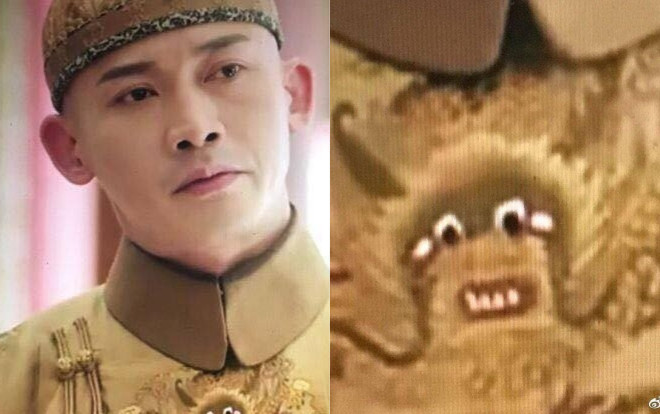 Phim hot Diên Hi Công Lược: Hết áo giống của Trư Bát Giới, lại đến hoàng bào thêu 'bé rồng khóc nhè' Ảnh 2