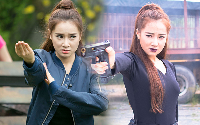 Thoát kiếp 'bánh bèo mít ướt', Nhã Phương gây shock vì đóng cảnh hành động như 'đả nữ' thực thụ Ảnh 2