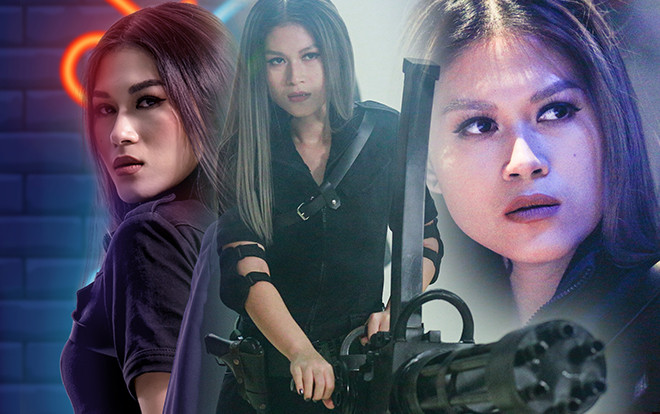 'Cô nàng ngổ ngáo' Ngọc Thanh Tâm hóa sát thủ máu lạnh, quyết tâm trở thành 'đả nữ' của màn ảnh Việt Ảnh 2